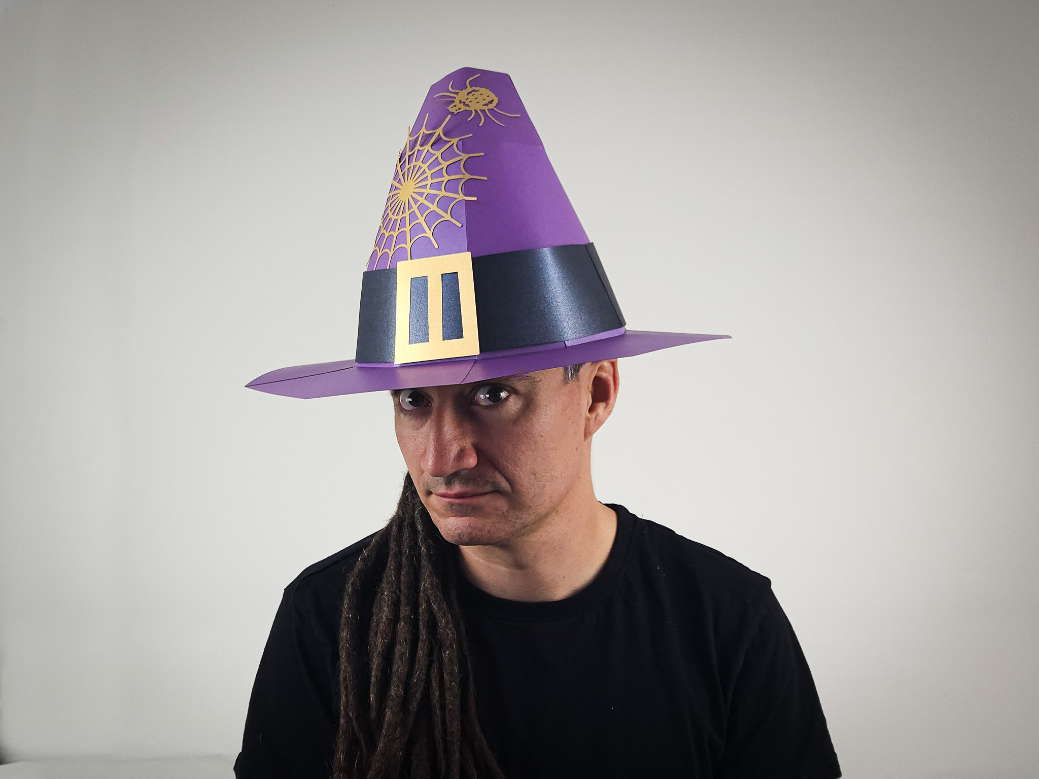 Wizard Hat Pattern, Printable PDF and SVG files. - Image 6